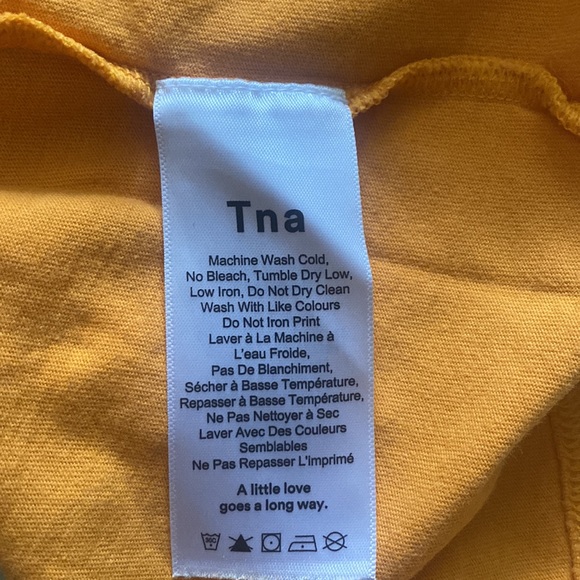 TNA S Yellow Tee - Picture 4 of 5